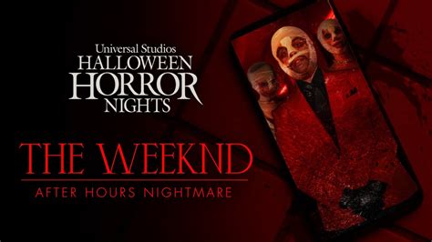 Halloween Horror Nights Adds The Weeknd For After Hours Nightmare