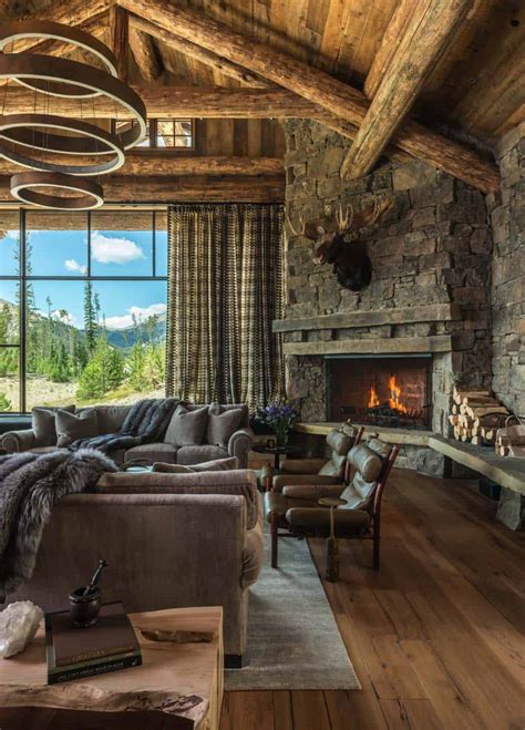 Rustic chic mountain home in the Rocky Mountain foothills