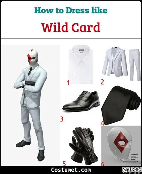 Wild Card (Fortnite) Costume for Halloween