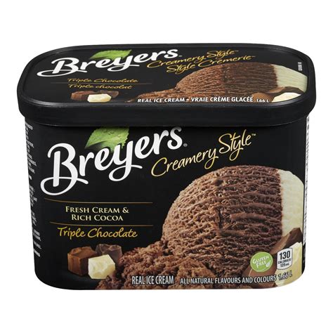 Breyers Breyer's Creamery Style Triple Chocolate Ice Cream | Walmart Canada