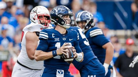 Kedon Slovis Scores Five TDs, Leads BYU To Win Over SUU