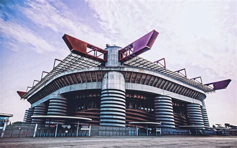 Ac Milan Stadium Wallpaper - Giuseppe Meazza Wallpapers Wallpaper Cave 2E8