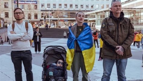 Support rally for captive defenders of Zmiinyi Island holds in Stockholm