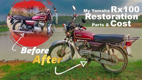 YAMAHA Rx 100,Rx135 Restoration Parts Cost | Full Details | #rx100 # ...