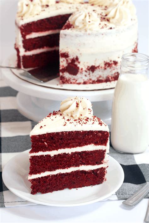 Easy Layered Red Velvet Cake Recipe - Sweet Pea's Kitchen