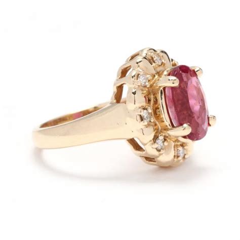 Gold and Pink Tourmaline Ring (Lot 1192 - Estate Jewelry & FashionSep ...