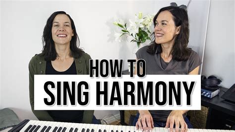 How to Sing Harmony! Start Here | Singing Tutorial - YouTube