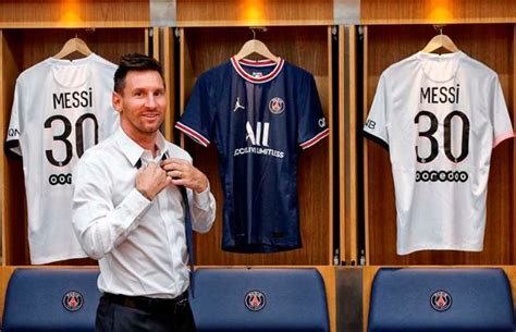 Only 30 minutes, PSG jersey with the name Lionel Messi sold out ...