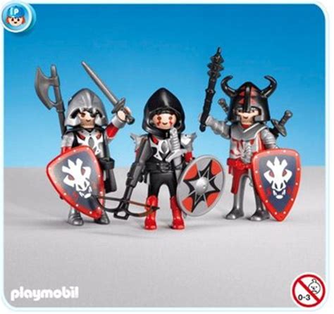 Playmobil Set: 7975 - 3 Red Dragon Knights - Klickypedia