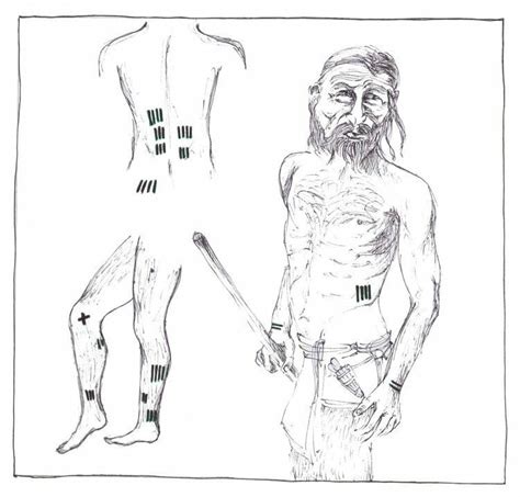 Otzi Tattoos | Ötzi the iceman, The iceman, History tattoos