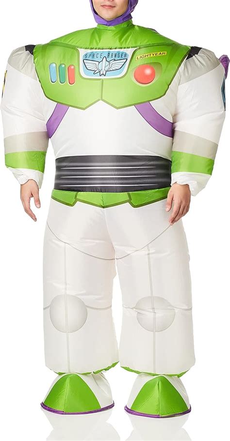 Disguise Men's Disney Buzz Lightyear Inflatable Toy Story Costume One ...