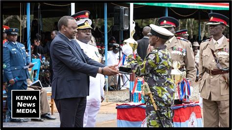 UHURU KENYATTA PRESIDES PASS OUT PARADE-OATH OF OFFICE AND AWARDS OF ...