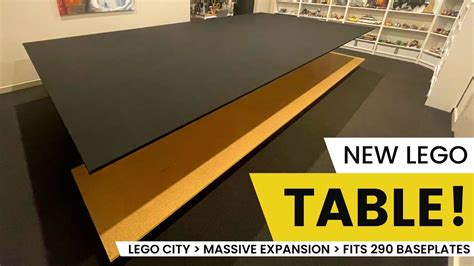 New LEGO Table Design Includes Storage and Display Shelf! - YouTube