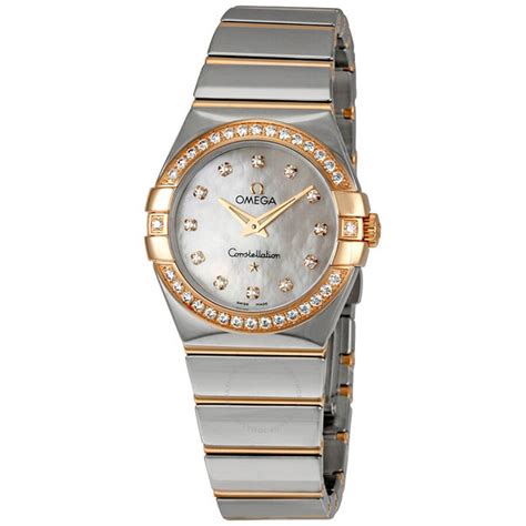 Omega Constellation Diamond Dial Ladies Watch 123.25.27.60.55.005 ...