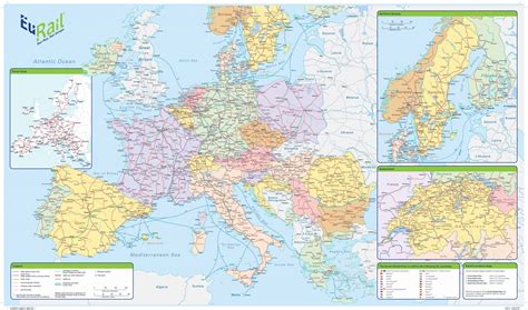 Eurail Map