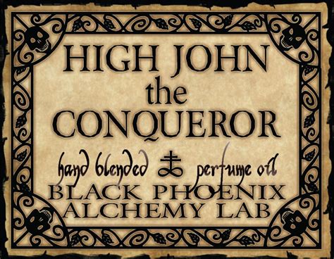 High John The Conqueror Perfume Oil – Black Phoenix Alchemy Lab