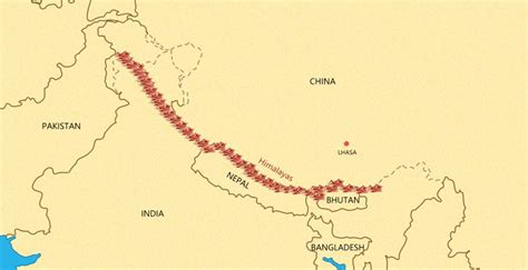 Himalayan Countries: Tibet, Nepal, Bhutan, India and Pakistan