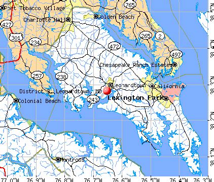 District 3, Leonardtown, Maryland (MD 20650) profile: population, maps ...