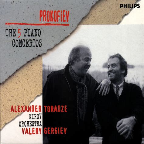 Product Family | PROKOFIVEVPiano Concertos 1 - 5 Alexander Toradze