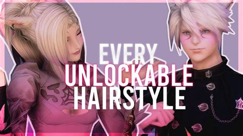 Unlock Hairstyles Ffxiv