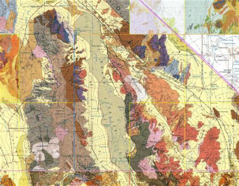 Geologic Map - Death Valley