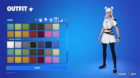 Fortnite all white skin - YouTube