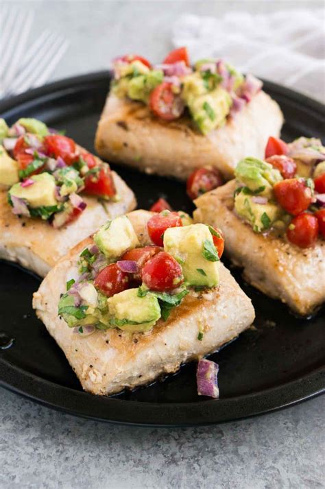 Mahi Mahi Recipe with Avocado Salsa - Delicious Meets Healthy