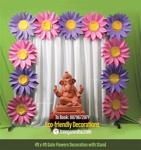 Details 152+ ganpati decoration ideas with paper super hot - seven.edu.vn