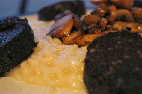 The Twilight Chef: Mushroom and Black Pudding Risotto