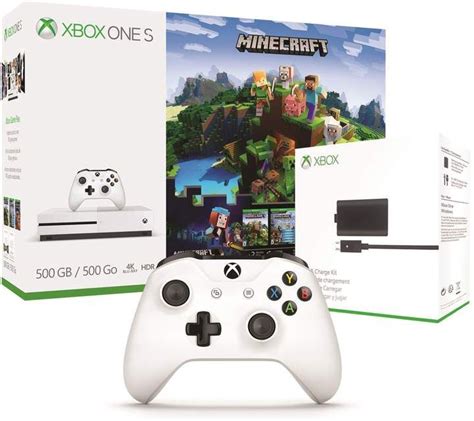 Microsoft Xbox One S 500GB Minecraft Adventure Bundle with Xbox One S ...