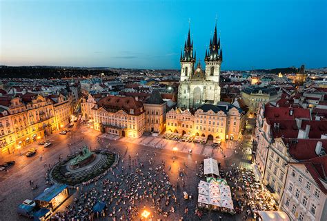 Prague By Night || Old Town Square