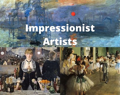 7 Famous Impressionist Artists and Paintings - Artst