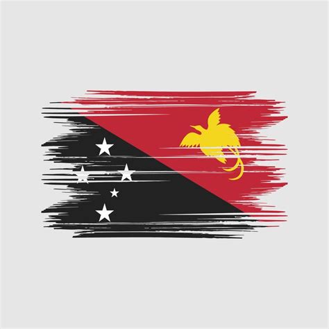 Papua New Guinea flag Design Free Vector 11383234 Vector Art at Vecteezy