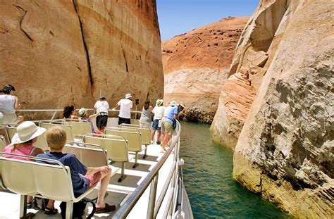 lake-powell-resort-boat-tours-tour-boat-in-canyon-2 | Nation's Vacation