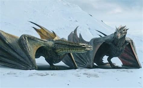 Drogon & Rhaegal from Game of Thrones Season 8