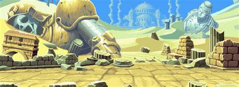 Stunning Animated GIFs of Backgrounds From Old Fighting Games | Game ...