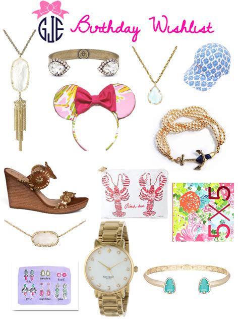 Birthday Wishlist - Gracie In Prep