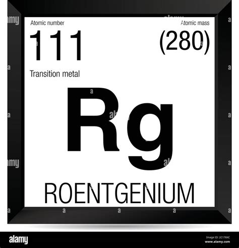 Element 111 roentgenium hi-res stock photography and images - Alamy