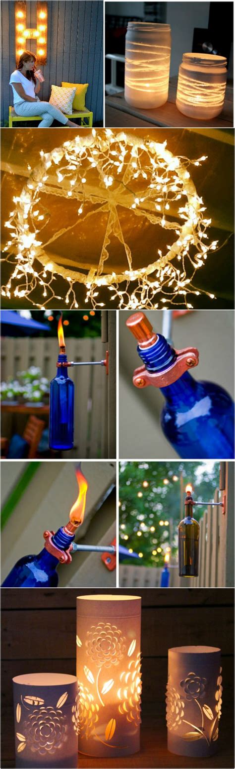 30+ Outdoor Lighting Ideas That Are Easy To DIY - Pondic