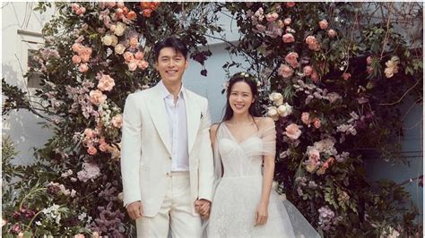 Hyun Bin and Son Ye Jin Look Beautiful in Official Wedding Photos ...