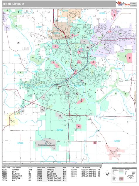 Cedar Rapids Iowa Map: Exploring The Best Of The City In 2023 - World ...