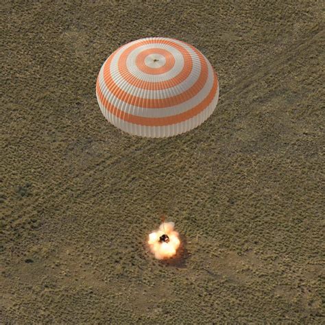 Soyuz lands in Kazakhstan with international crew – Spaceflight Now