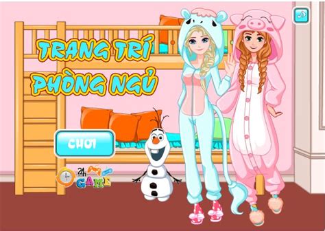 Game Trang trí phòng ngủ - Tro choi trang tri phong ngu | Game24h