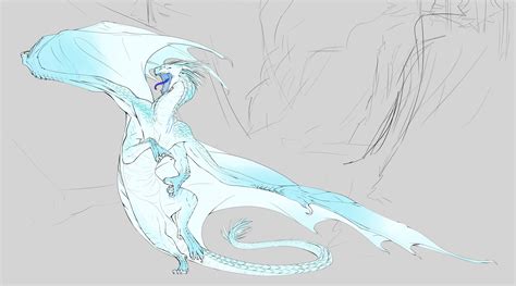 AVALANCHE| I'm drawing my Icewing OC, Avalanche! Here's a WIP. Do you ...