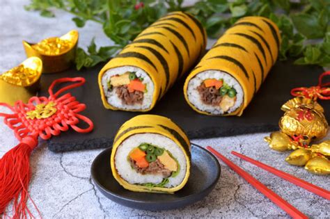 Tiger Sushi Roll | Asian Inspirations