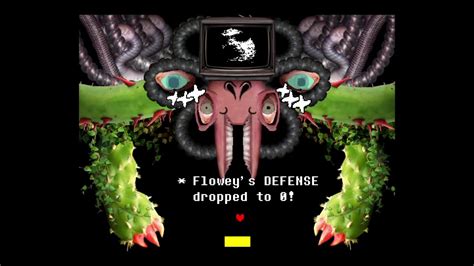 Undertale - Flowey Boss Fight (PS4) - YouTube