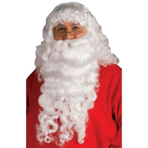 Santa Beard and Wig Set - Walmart.com - Walmart.com