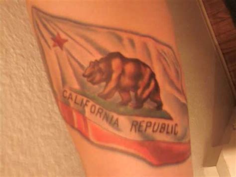 california tattoo | California state flag tattoo | Tattoos | Pinterest ...