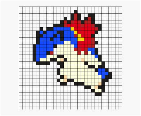 Typhlosion Pixel Art , Png Download - Pokemon Pixel Art Typhlosion ...