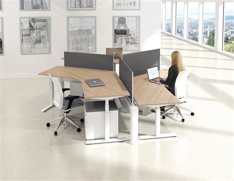 Height Adjustable Table Desk | Collaborative Office Interiors Houston